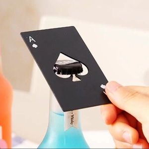 ♠️ Ace Of Spades Poker Card Bottle Opener ♠️